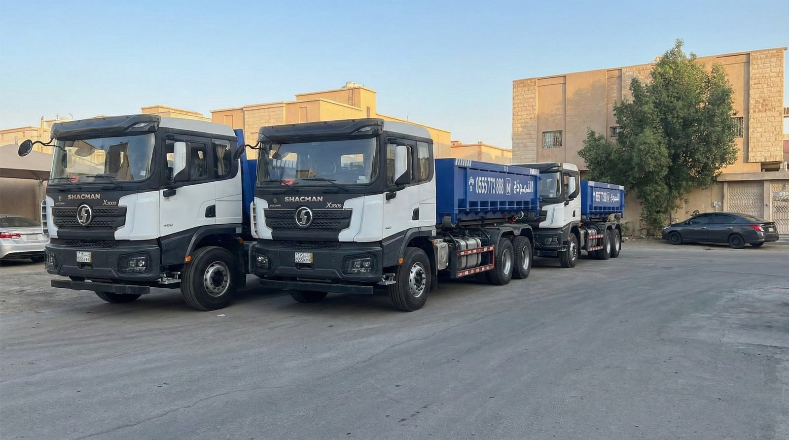 شاحنة حاويات